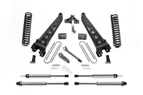 Fabtech 17-21 Ford F250/F350 4WD Diesel 4in Rad Arm Sys w/Coils & Dlss Shks (Bundled Kit) thumbnail 4