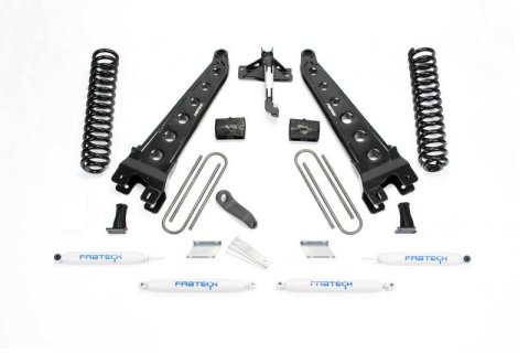 Fabtech 17-21 Ford F250/F350 4WD Diesel 6in Rad Arm Sys w/Coils & Perf Shks (Bundled Kit) thumbnail 1