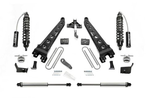 Fabtech 17-21 Ford F250/F350 4WD Diesel 6in Rad Arm Sys w/2.5 & 2.25 (1x fabFTS22219, 1x fabFTS22220, 1x fabFTS22248, 2x fabFTS810052)