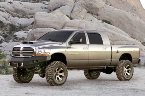 Fabtech 06-07 Dodge 2500/3500 4WD 5.9L Diesel w/Auto Trans 6in Perf Sys w/Stealth (Bundled Kit) thumbnail 2
