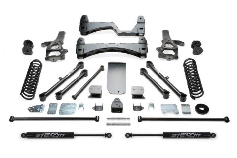 Fabtech 09-11 Dodge 1500 4WD 6in Basic Sys w/Stealth (1x fabFTS23009BK, 1x fabFTS23027, 1x fabFTS23028, 2x fabFTS6333)