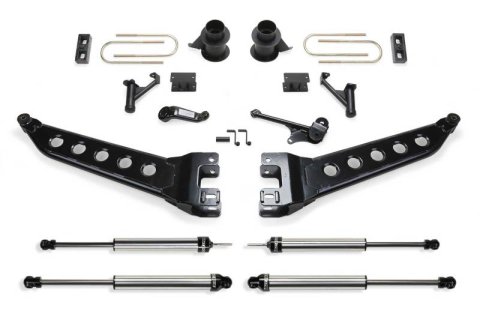Fabtech 13-16 Ram 3500 4WD w/Factory Radius Arms 5in Radius Arm System w/DL Shocks (1x fabFTS23163)