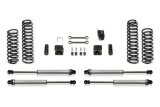 Fabtech 07-18 Jeep JK 4WD 4-Door 3in Sport System w/DL Shocks (1x fabFTS24108) thumbnail 1