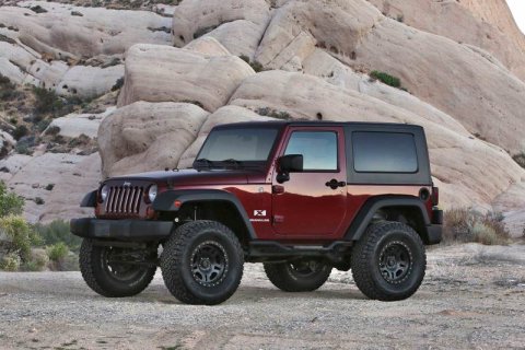Fabtech 07-18 Jeep JK 2-Door 3in Trail Ii w/Stealth (1x fabFTS24128, 1x fabFTS24129, 1x fabFTS24130, 1x fabFTS24161, 2x fabFTS6021, 2x fabFTS6265) thumbnail 2