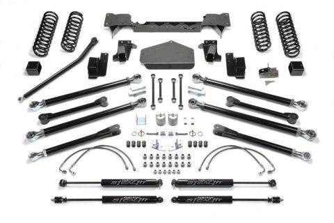 Fabtech 07-18 Jeep JK 4-Door 3in Crawler w/Stealth (Bundled Kit)