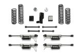 Fabtech 18-21 Jeep JL 4-Door 4WD 3in Sport System w/Dl Resi (1x fabFTS24207, 2x fabFTS801402, 2x fabFTS801412) thumbnail 1