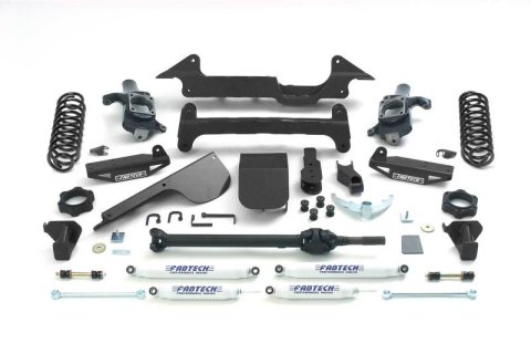 Fabtech 03-08 Hummer H2 Suv/Sut 4WD w/Rr Coil Springs 6in Perf Sys w/Perf Shks (Bundled Kit)