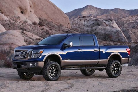 Fabtech 18-21 Nissan Titan 4WD 6in Basic Sys w/Stealth (1x fabFTS25021, 1x fabFTS25026, 2x fabFTS6333) thumbnail 1