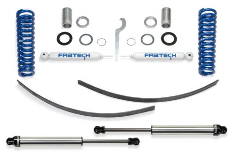 Fabtech 95.5-04 Toyota Tacoma Prnnr 6 Lug Mdls 2/4WD 0-3.5in Basic Adj C/O Sys w/Rr Dlss (1x fabFTS205, 1x fabFTS2300K, 2x fabFTS810302)
