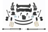 Fabtech 05-14 Toyota Tacoma 4WD/ 2WD 6 Lug Models Only 6in Basic Sys w/Rr Dlss Shks (Bundled Kit) thumbnail 1