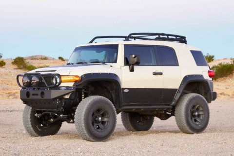 Fabtech 10-13 Toyota FJ 4WD 6in Perf Sys w/Dlss 2.5C/O Resi & Rr Dlss (Bundled Kit) thumbnail 2