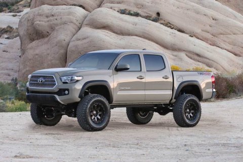 Fabtech 16-21 Toyota Tacoma 4WD/2WD 6Lug Model Only 6in Basic Sys (1x fabFTS26010BK, 1x fabFTS26064, 1x fabFTS26065, 1x fabFTS26066) thumbnail 2