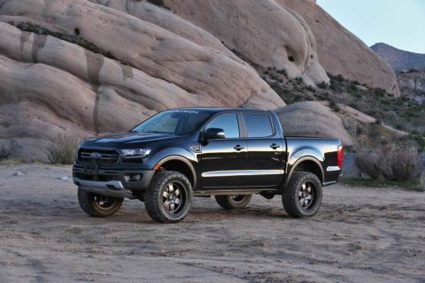 Fabtech 19 Ford Ranger 4WD w/Intrusion Beam Kit 3.5in Bj UCA Sys w/2.25Dlss (1x fabFTS22293, 1x fabFTS22296, 2x fabFTS811482) thumbnail 2