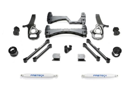 Fabtech 19-21 Ram 1500 2WD 6in Basic Sys w/Perf Shks (1x fabFTS23038, 2x fabFTS7348, 1x fabFTS23230, 1x fabFTS23231) thumbnail 1