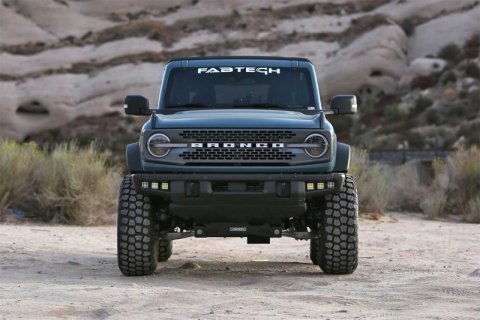 Fabtech 21-24 Ford Bronco 5in Lift Kit w/ Shock Spacers (Use w/ Bilstein Factory Shocks) (1x fabFTS22357, 1x fabFTS22358, 1x fabFTS22359) thumbnail 1