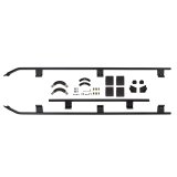 ARB Base Rack 84in x 51in with Mount Kit/Deflector/Front 3/4 Rails (1x arb17900090, 1x arb1770040, 1x arb1780060, 1x arb17900010) thumbnail 2