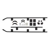 ARB 72in x 51in BASE Rack with Mount Kit Deflector and 3/4 Rails (1x arb1770030, 1x arb17913010, 1x arb1780050) thumbnail 1