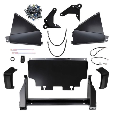 ARB Grille Guards 3421410B Winch Mount Bumper, Grey, Suitable for Vehicles Equipped with SRS and Flares thumbnail 1