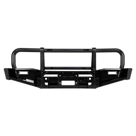 ARB Deluxe Bumpers for 1993 DEFENDER 110, 1994-1997 90 - 3432300B Bumpers, Bumpers, Front, Fabricated, Steel, Black Powdercoated, Land Rover, Sold as a Kit thumbnail 4
