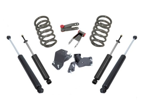 MaxTrac 88-98 GM C1500/2500 2WD V8 5/6 Lug 2in/4in Lowering Coil Kit (2x mxt1300SL-1, 2x mxt2200LL-3, 1x mxt250520-8, 1x mxt410520, 1x mxt420520)
