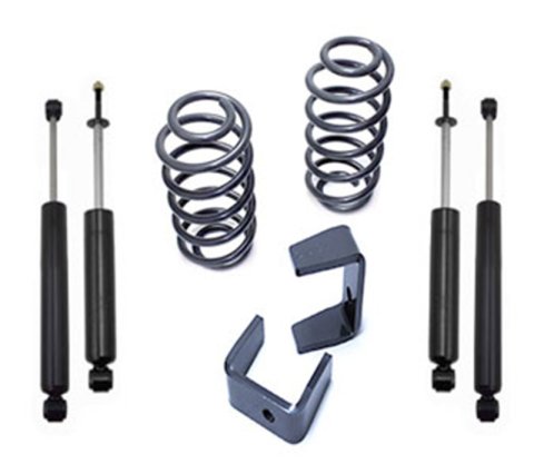 MaxTrac 98-09 Ford Ranger 2WD 6 Cyl (Non StabiliTrak) 3in/5in Lowering Coil Kit (2x mxt1200SL-1, 2x mxt2000LL-9, 1x mxt253030-6, 1x mxt303050)