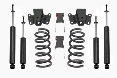 MaxTrac 97-03 Ford F-150 2WD V6 2in/4in Lowering Coil Kit (2x mxt1300SL-1, 2x mxt2150SL-2, 1x mxt253520-6, 1x mxt410520, 1x mxt423520)