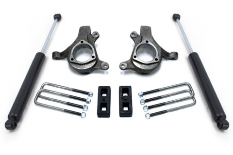 MaxTrac 99-06 GM C1500 2WD 3in/2in Spindle Lift Kit (1x mxt700930, 1x mxt900920)
