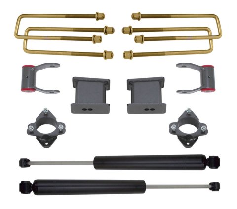 MaxTrac 16-18 GM C1500 2WD w/Stamped Steel. Susp. 7in/4in MaxPro Spindle Lift Kit w/MaxTrac Shocks (1x mxt701550, 1x mxt901750) thumbnail 2