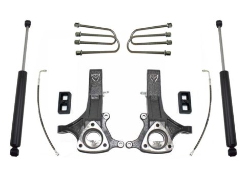 MaxTrac 02-08 Dodge RAM 1500 2WD 4.5in/2in MaxPro Spindle Lift Kit w/MaxTrac Shocks (1x mxt702145, 1x mxt902120)