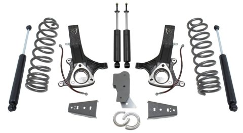 MaxTrac 09-18 RAM 1500 2WD V6 Gas 6.5in/4.5in MaxPro Spindle Lift Kit w/MaxTrac Shocks (1x mxt702145, 1x mxt872460, 1x mxt902445) thumbnail 1