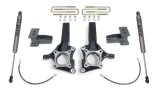 MaxTrac 09-14 Ford F-150 2WD 4in/2in MaxPro Elite Spindle Lift Kit w/FOX Shocks (1x mxt703440, 1x mxt903120F) thumbnail 1