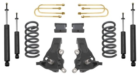 MaxTrac 97-03 Ford F-150 2WD V8 Heritage 5.5in/3in Spindle Lift Kit (Bundled Kit)