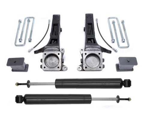 MaxTrac 05-18 Toyota Tacoma 2WD 6 Lug 4in/2in MaxPro Spindle Lift Kit w/MaxTrac Shocks (1x mxt706840, 1x mxt906820) thumbnail 1