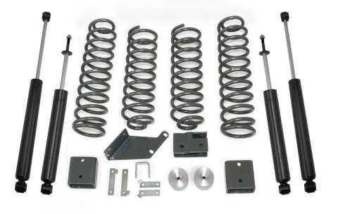 MaxTrac 07-18 Jeep Wrangler JK 2WD/4WD 3in/3in Coil Lift Kit w/MaxTrac Shocks (1x mxt889730, 1x mxt889730S)