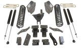 MaxTrac 17-19 Ford F-250/350 4WD 6in/2in MaxPro Coil Lift Kit w/Radius Arm Brkts & MaxTrac Shocks (Bundled Kit) thumbnail 1