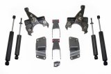 MaxTrac 92-98 GM C1500/2500 2WD Standard Cab 5/6 Lug 2in/4in Lowering Spindle Kit (Bundled Kit) thumbnail 1