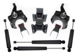 MaxTrac 73-87 Chevrolet C10 2WD 2.5in/4in Lowering Spindle Kit (1in Rotor) (1x mxt101125L, 2x mxt2000LL-4, 1x mxt401100, 1x mxt411120, 1x mxt421120) thumbnail 1