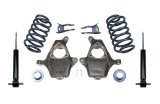 MaxTrac 07-14 GM C/K1500 SUV 2WD/4WD 3in/4in Lowering Spindle Kit (1x mxt101320, 1x mxt201240, 1x mxt371303) thumbnail 1