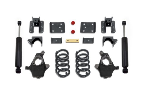 MaxTrac 07-13 GM C/K1500 2WD/4WD Single Cab 3in/5in Lowering Kit (1x mxt101320, 1x mxt201360, 1x mxt251310-6)
