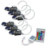 Oracle Mazda 3 04-09 Halo Kit - ColorSHIFT w/ Simple Controller thumbnail 1