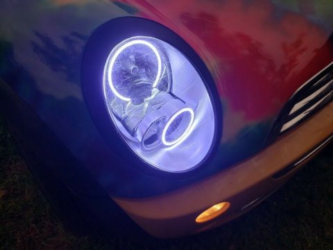 Oracle Mini Cooper 05-08 Halo Kit - ColorSHIFT w/o Controller thumbnail 7