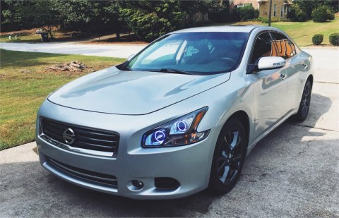 Oracle Nissan Maxima 09-13 Halo Kit - ColorSHIFT w/o Controller thumbnail 6