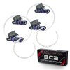 Oracle Nissan Altima 07-09 Halo Kit - ColorSHIFT w/ BC1 Controller thumbnail 7