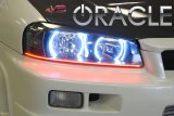 Oracle Nissan Skyline 98-01 Halo Kit - ColorSHIFT w/ 2.0 Controller thumbnail 9