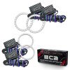 Oracle Plymouth Prowler 97-02 SMD Halo Kit - ColorSHIFT w/ BC1 Controller thumbnail 6