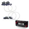 Oracle Pontiac G6 05-10 Halo Kit - ColorSHIFT w/ BC1 Controller thumbnail 7