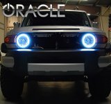 Oracle Toyota FJ Cruiser 07-14 Halo Kit - ColorSHIFT w/ RF Controller thumbnail 7