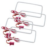Oracle GMC Sierra 07-13 LED Halo Kit (New Square Ring Design) - White thumbnail 2