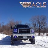 Oracle GMC Sierra 07-13 Halo Kit (New Square Ring Design) - ColorSHIFT thumbnail 8