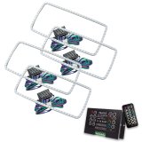 Oracle GMC Sierra 07-13 Halo Kit (New Square Ring Design) - ColorSHIFT w/ 2.0 Controller thumbnail 2